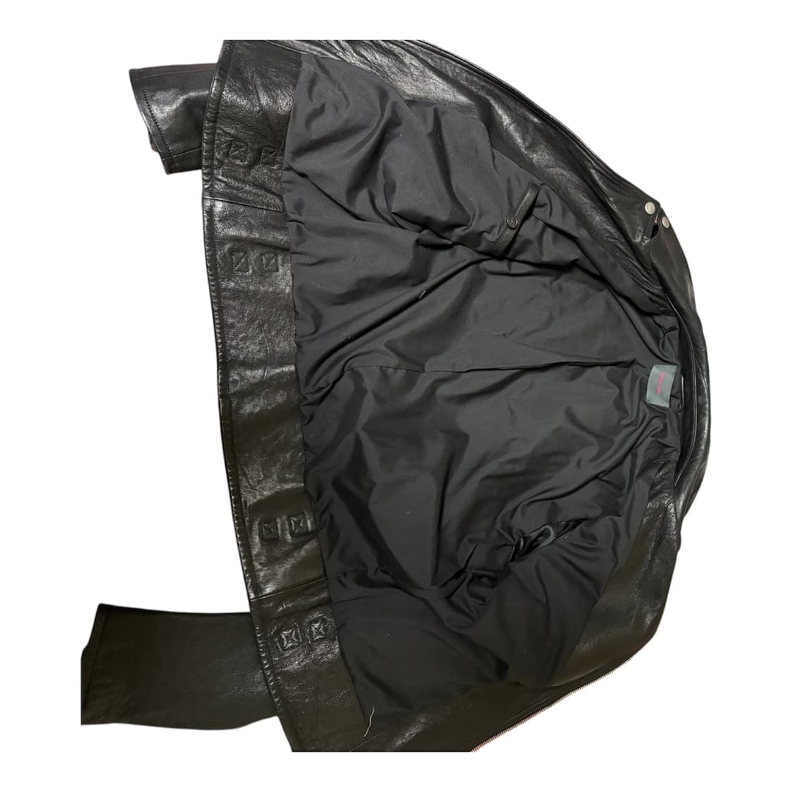 뮤즈룸 라이더 가죽 자켓(구찌모티브) 상품이미지3