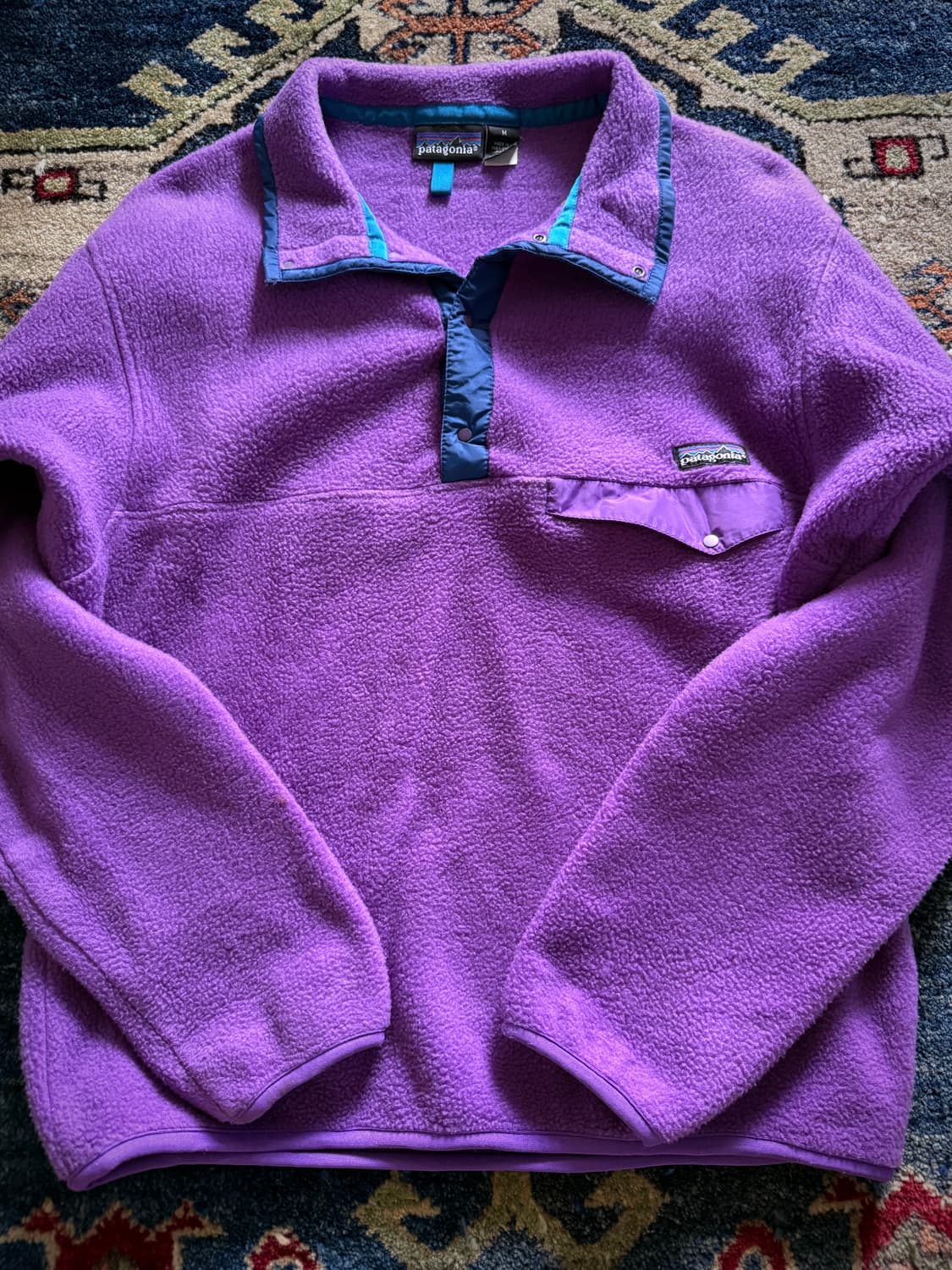 90s Patagonia Synchilla Snap-T Feleece 상품이미지3