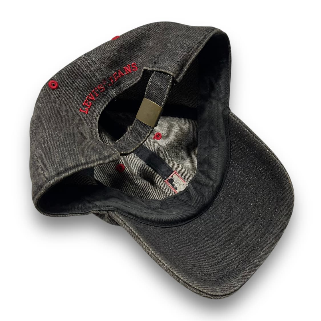리바이스 레드탭 흑청 워시드 빈티지 볼캡 상품이미지5
