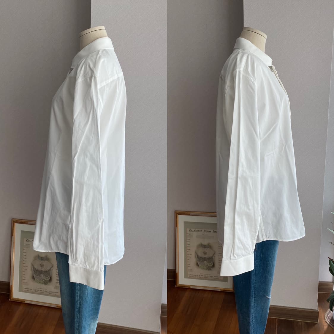 GIVENCHY 지방시 코튼 드레스셔츠(42) 상품이미지4