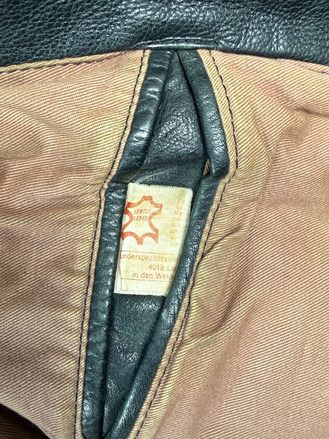 American Basics 빈티지 라이더 자켓 블랙 100 상품이미지4