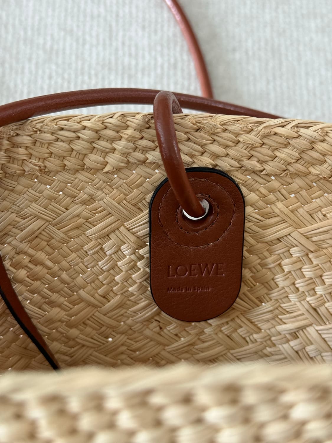 로에베 애너그램 바스켓 라탄백 스몰 상품이미지8