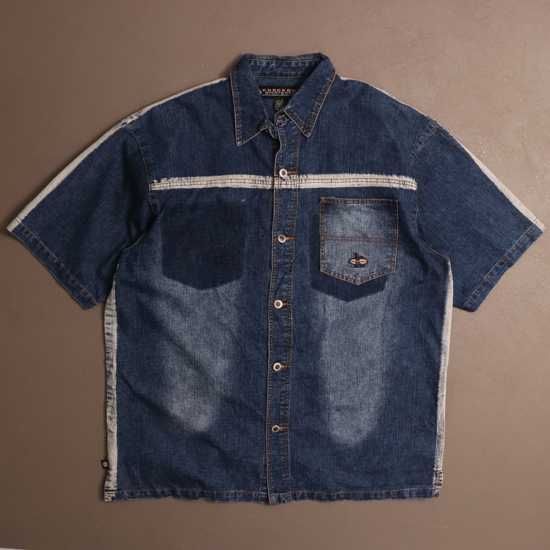 90's 올드스쿨 반팔 데님 자켓 A1690 상품이미지1