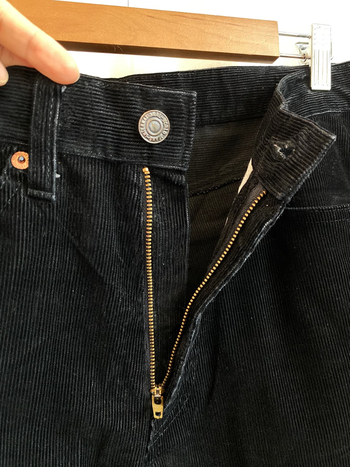 CIAO 블랙 코듀로이 팬츠(29) 상품이미지7