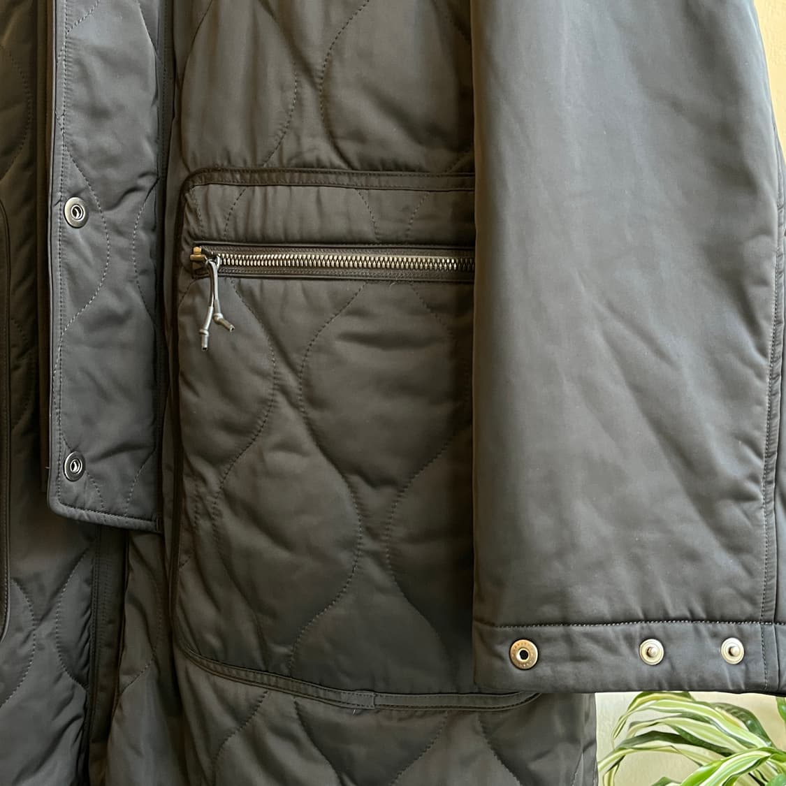 Unaffected quilted hooded coat ( L ) 상품이미지4