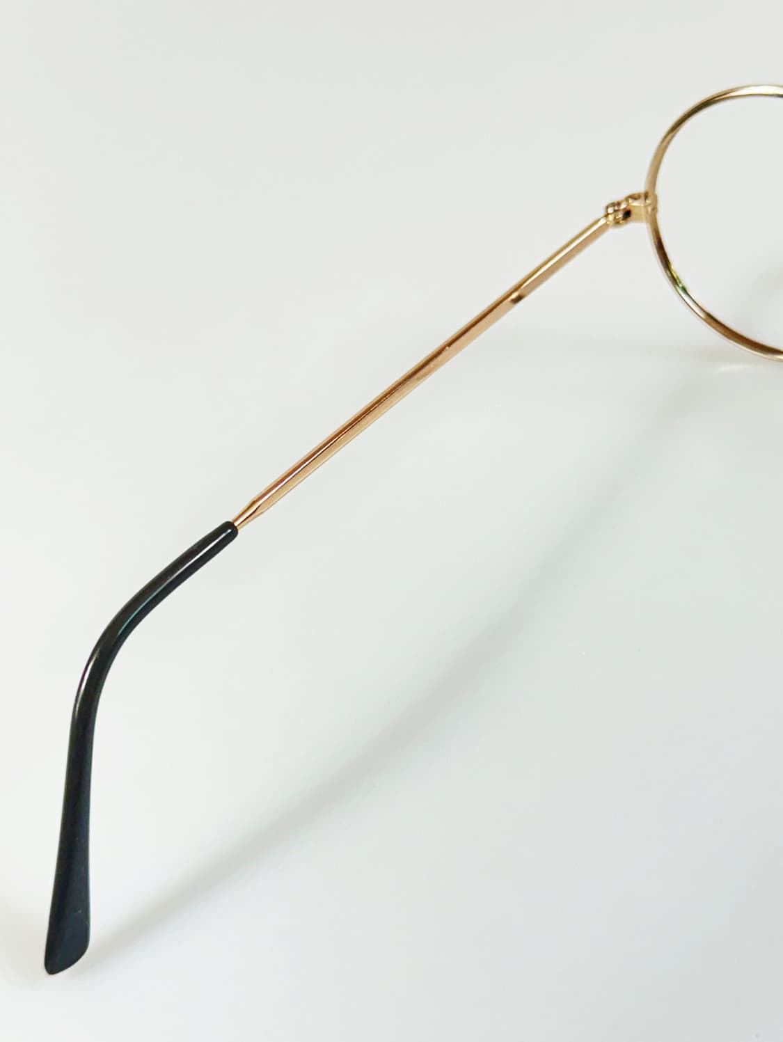 90s 유럽제 BOUVERT 골드 보스턴 라운드 빈티지 안경 상품이미지7