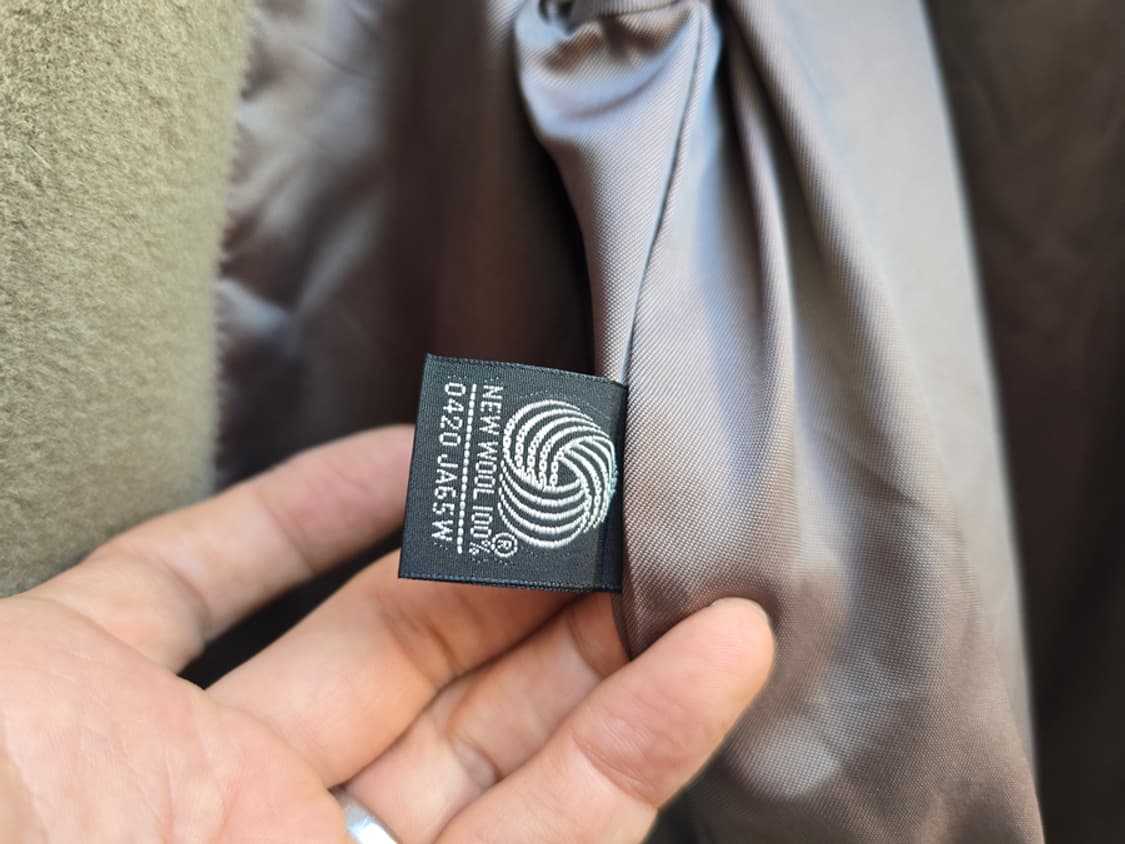 90s 버버리 발마칸 하프코트 캐시미어 혼방 상품이미지8