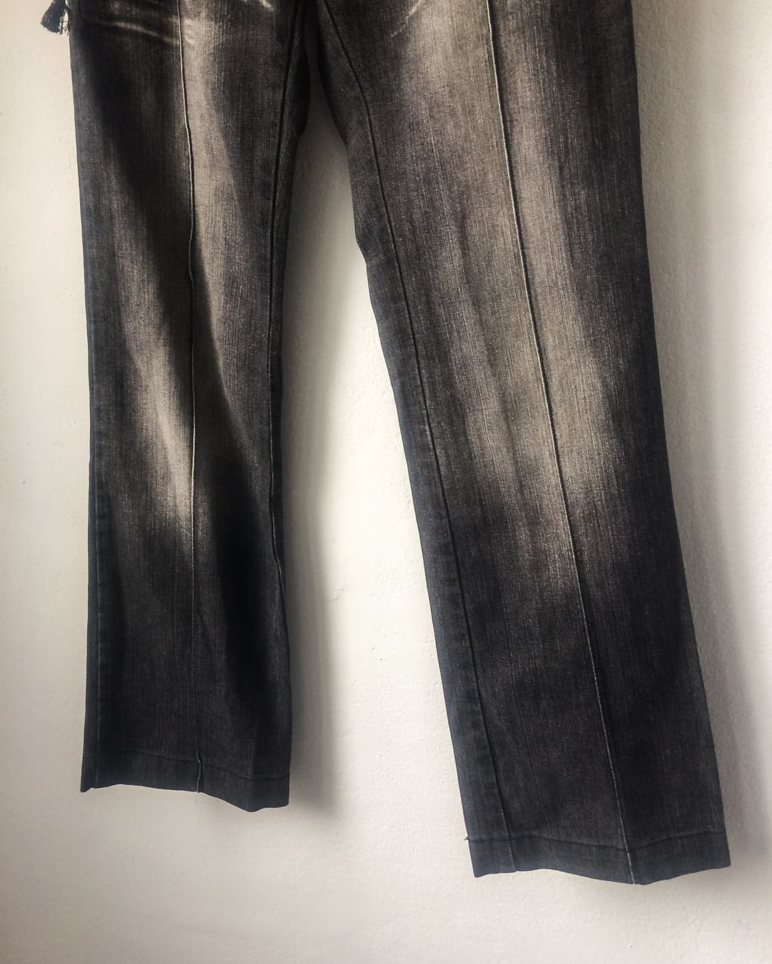 Side lace up point washing pants 상품이미지6