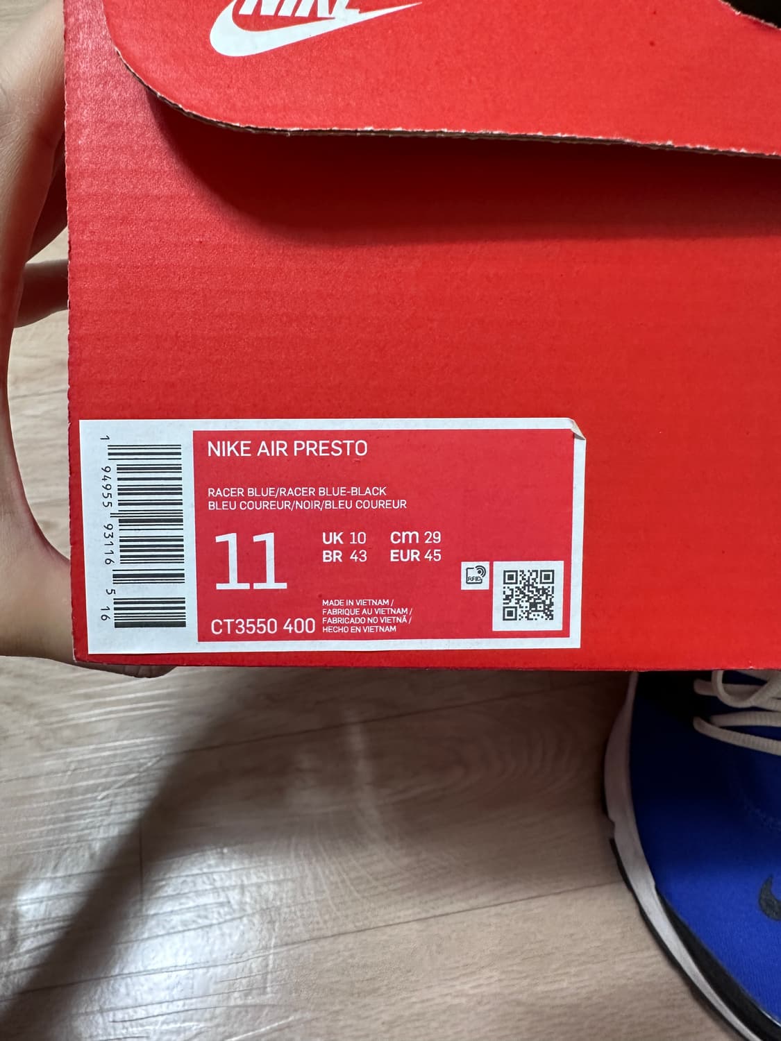 [290]나이키 에어프레스트 레이서 블루 상품이미지7