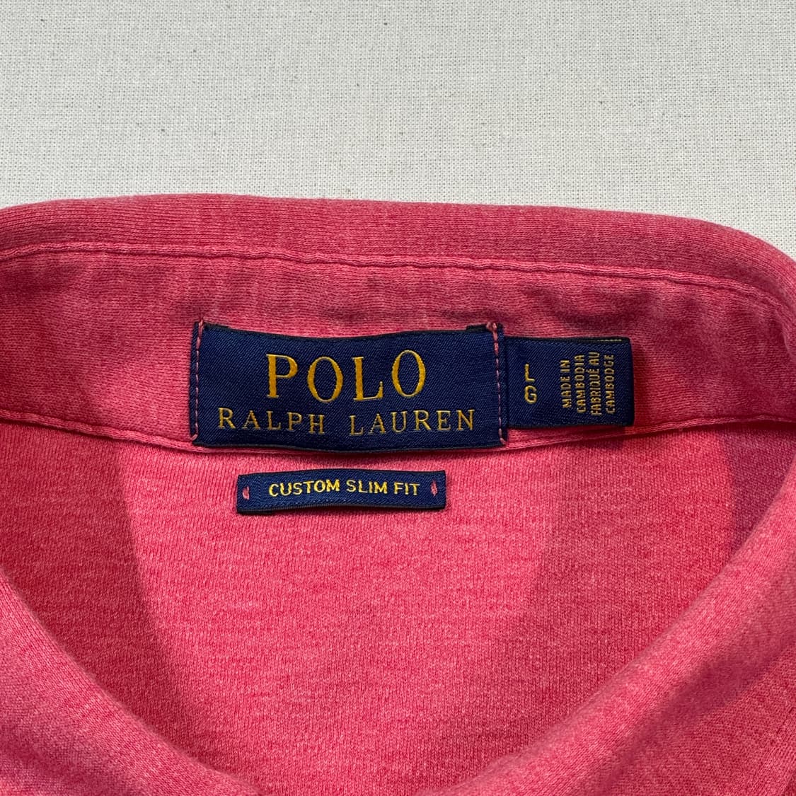 L) 폴로 랄프로렌 소프트 코튼 반팔 카라티 PK 상품이미지7