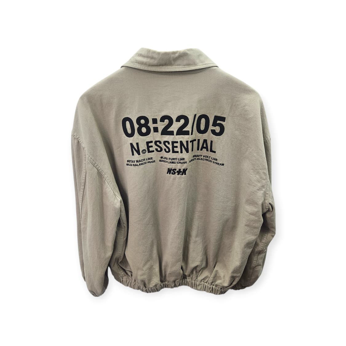 NASTY 빈티지 집업 자켓 베이지 상품이미지5