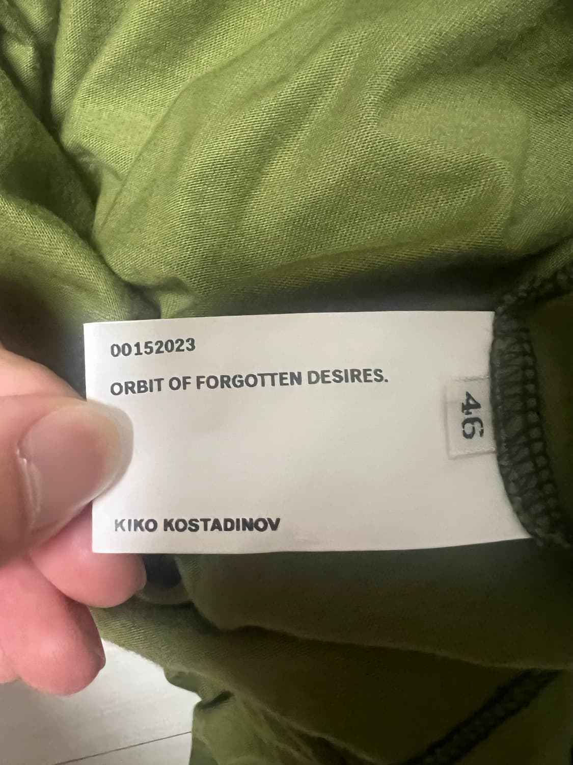 46) 키코 코스타디노브 솔론 후드티 카키 상품이미지4