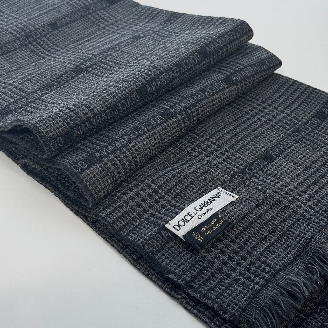 돌체앤가바나 로고 울 머플러 상품이미지2