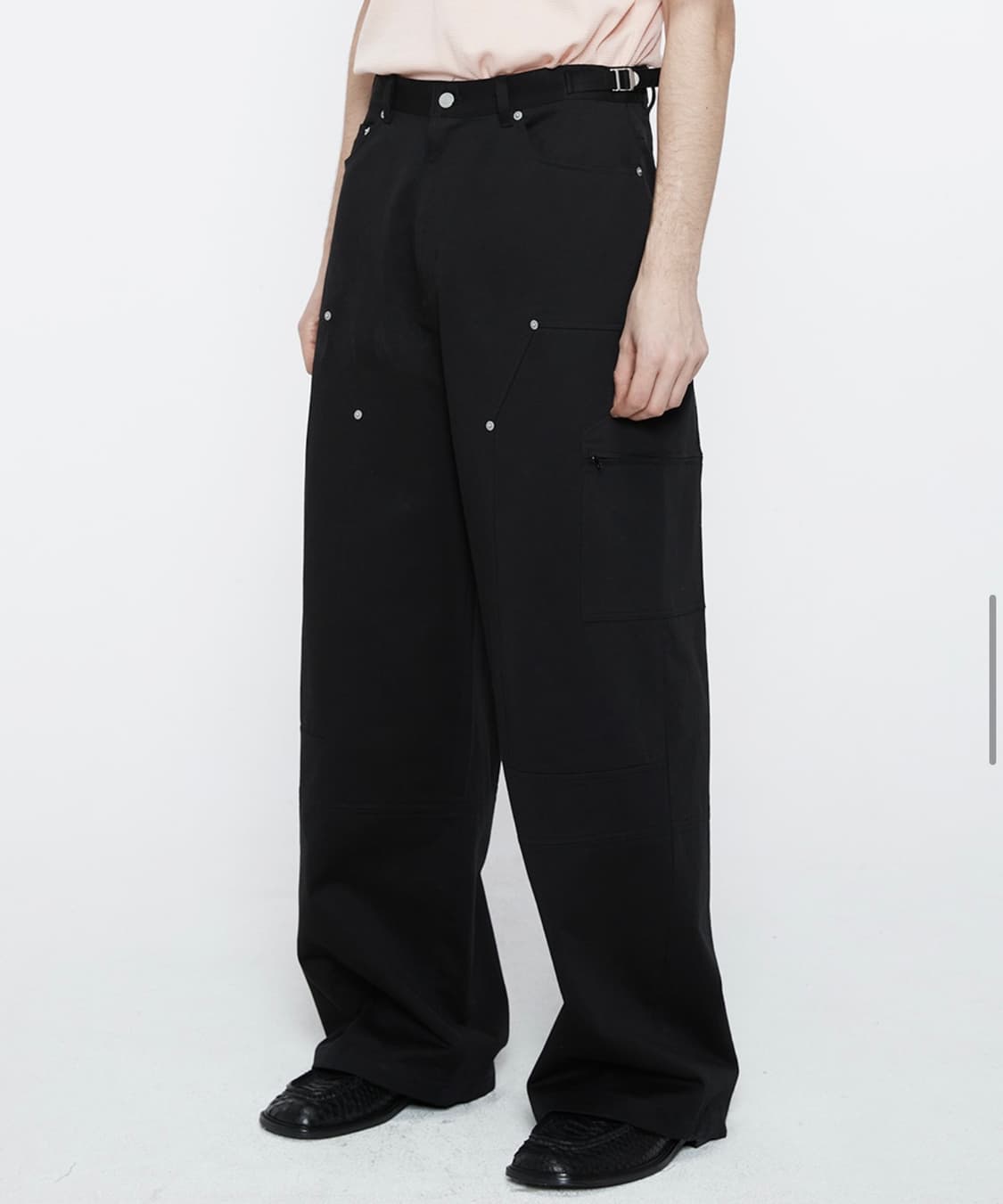 알렌느 카펜더 팬츠 블랙 2사이즈 상품이미지2