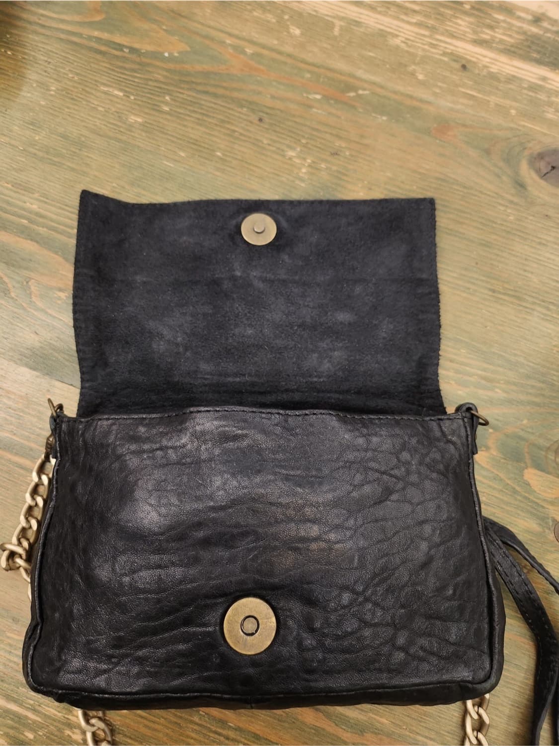 Theory 띠어리 올드라인 송치 천연 양피 크로스백 상품이미지9