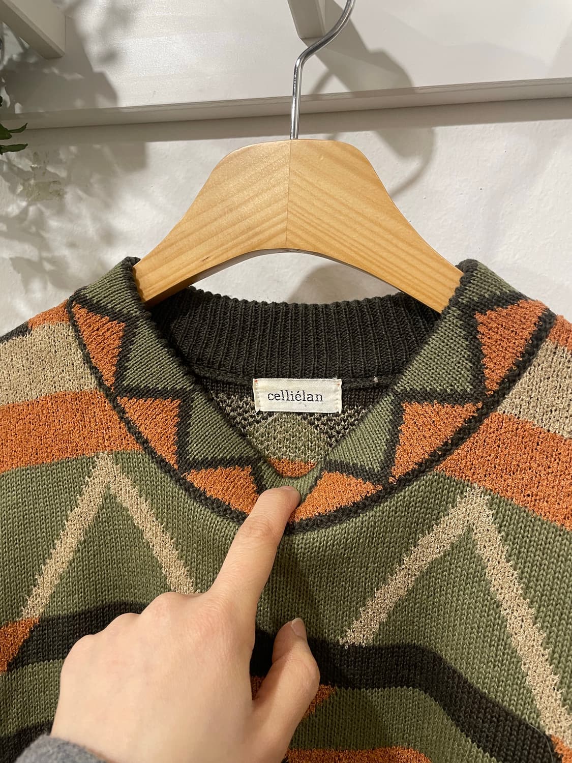 히피 패턴 니트 상품이미지8