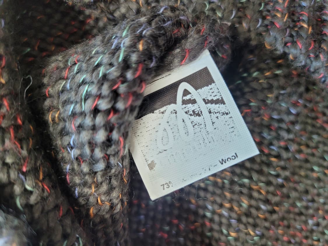 몰리 Mouli 남자 라운드넥 울 니트 100 카키 상품이미지8