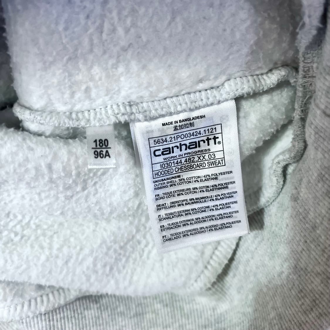 (L) 칼하트 wip 후드 그레이 상품이미지7