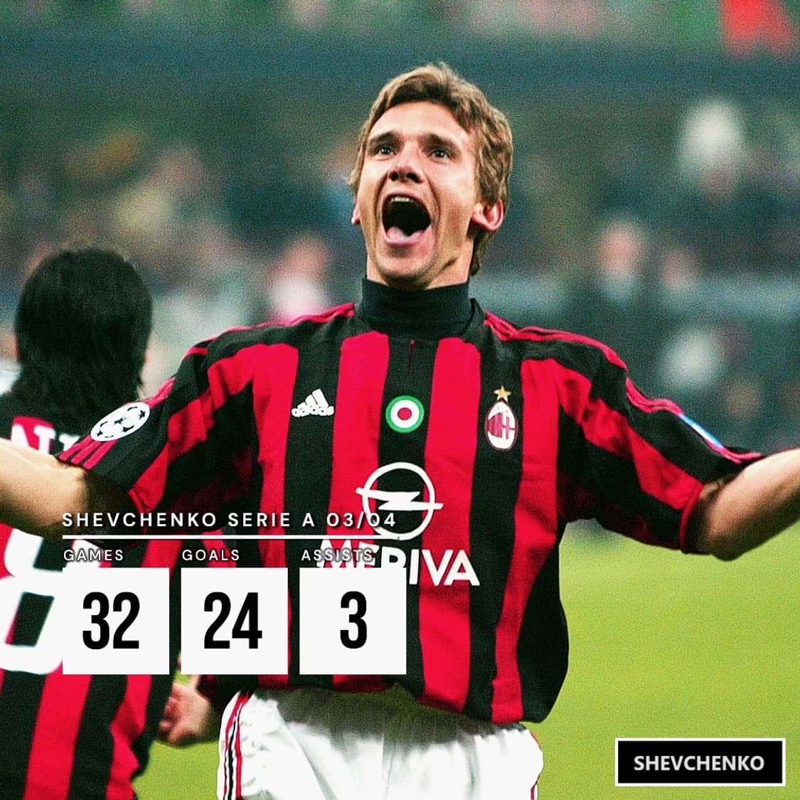 아디다스 AC밀란 03/04 홈 셔츠 셰브첸코 No.7 상품이미지1