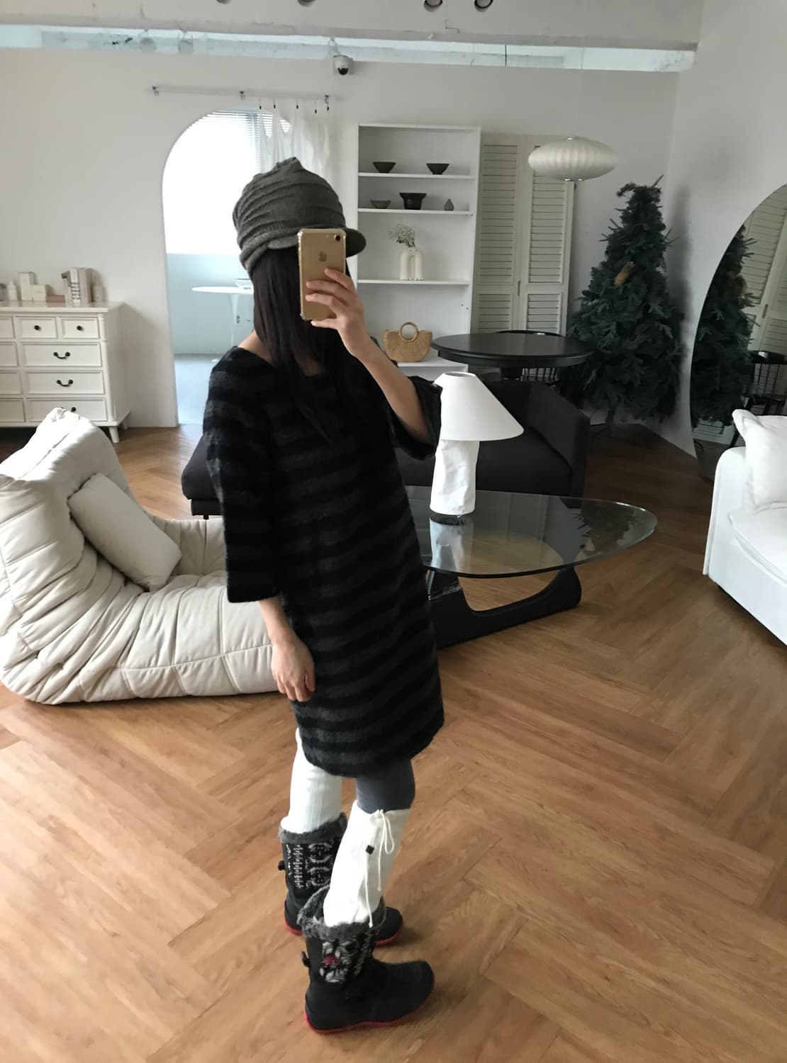 vintage stripe one-piece 상품이미지4