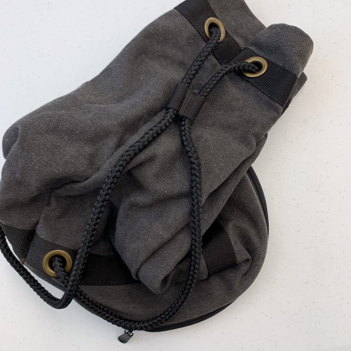 빈티지 복조리 캔버스 가방( 백팩, 크로스백 ) 상품이미지4