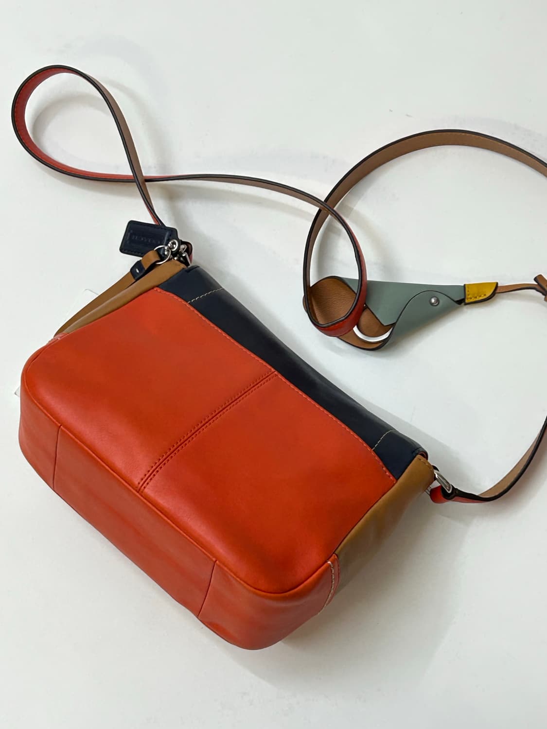 Coach 코치 파크 컬러 블록 바이올렛 크로스바디 숄더백 상품이미지6