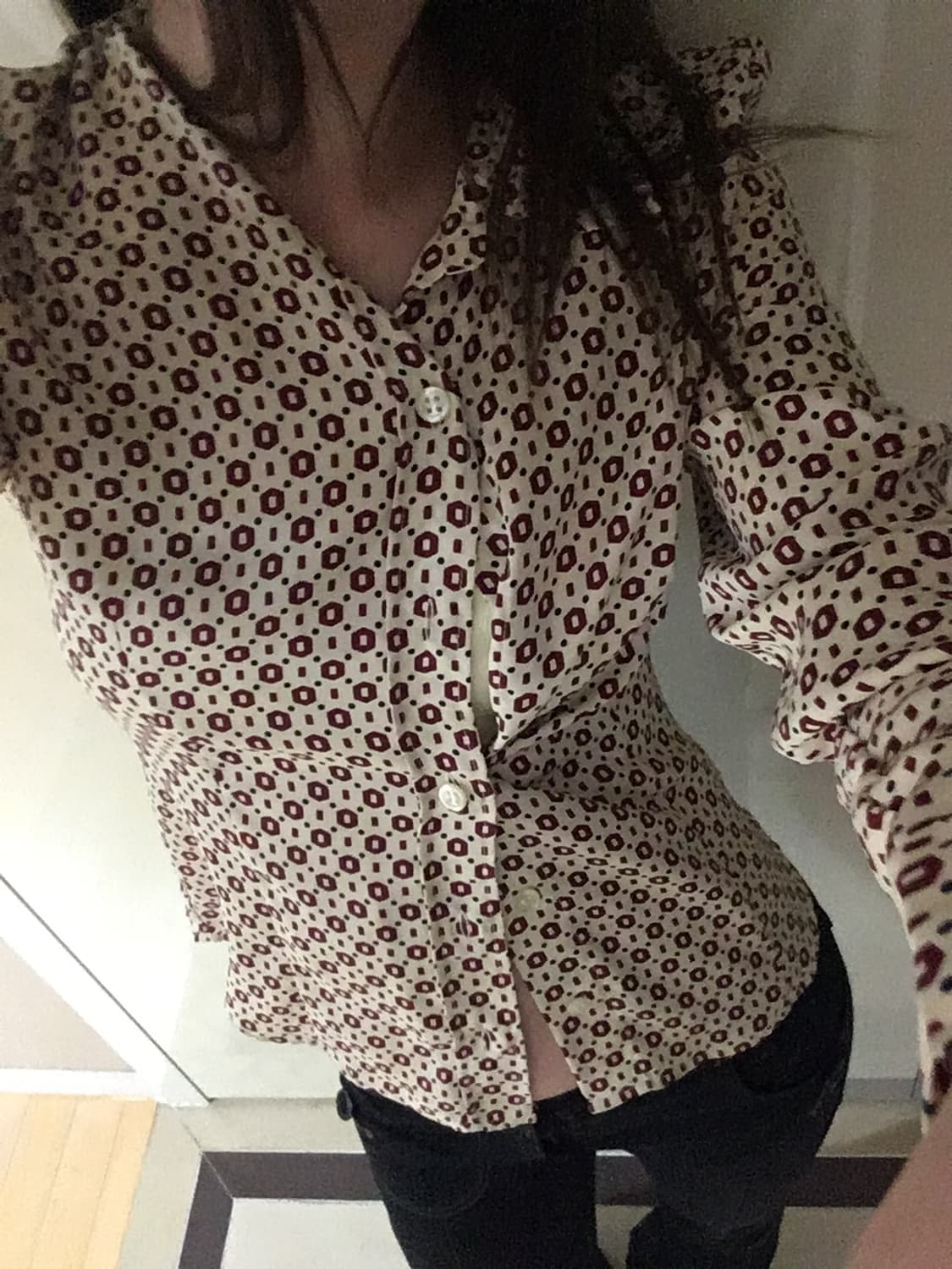 vintage pattern shirts 상품이미지2