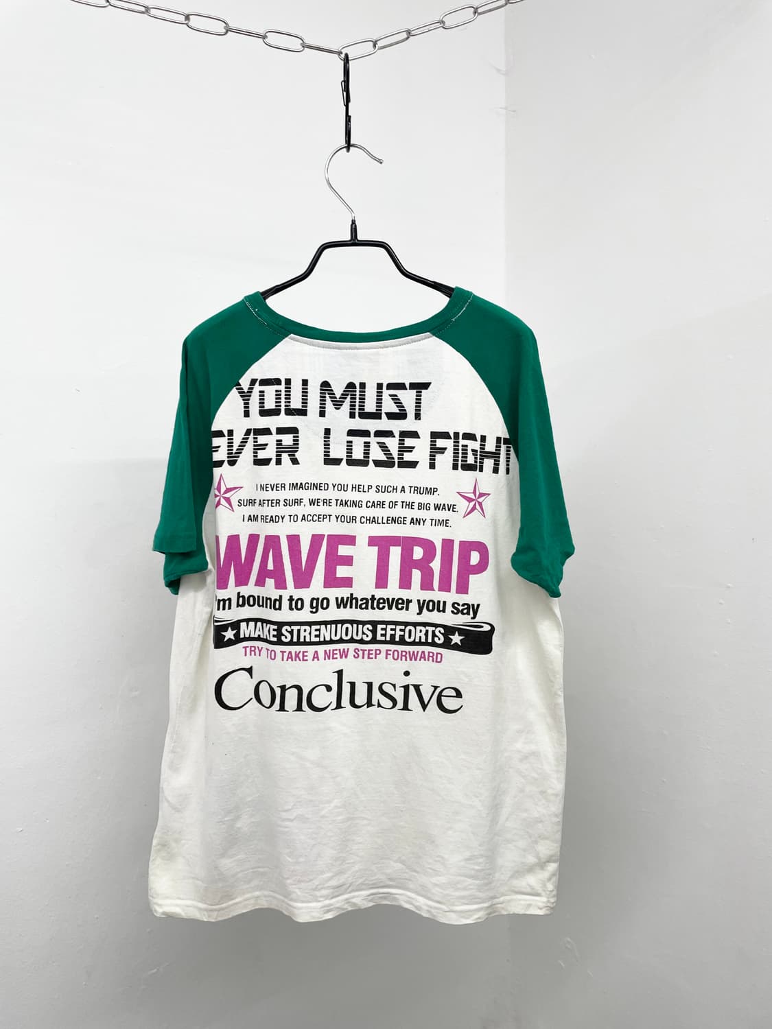 나그랑 레터링 프린팅 티셔츠 상품이미지2