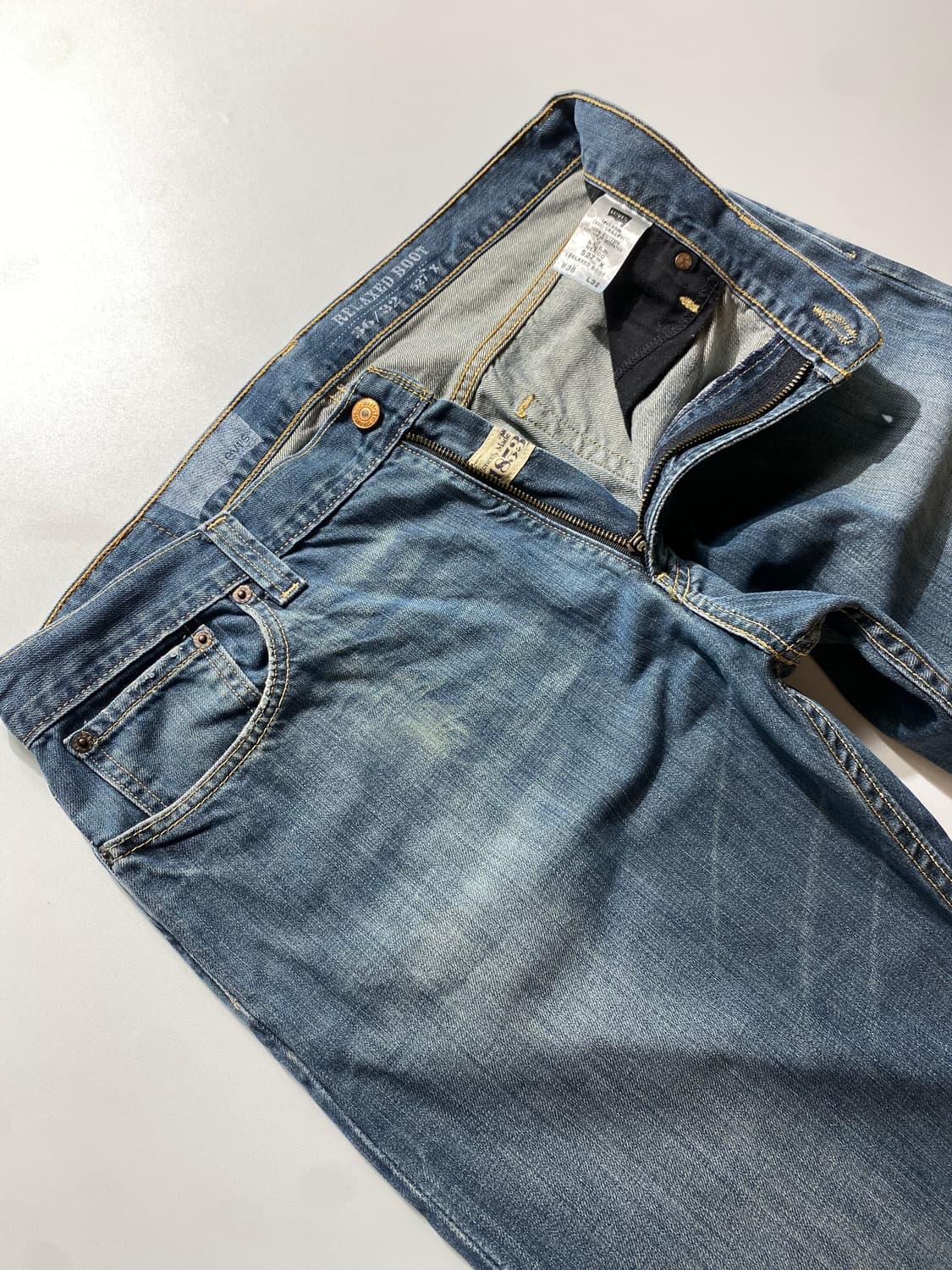 [36] 00s Levi's 527 리바이스 릴렉스 부츠컷 데님팬츠 상품이미지6
