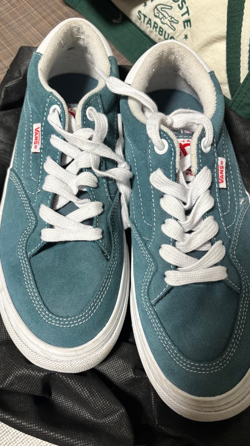 250 반스 로완 레더 블루 한정 상품이미지4