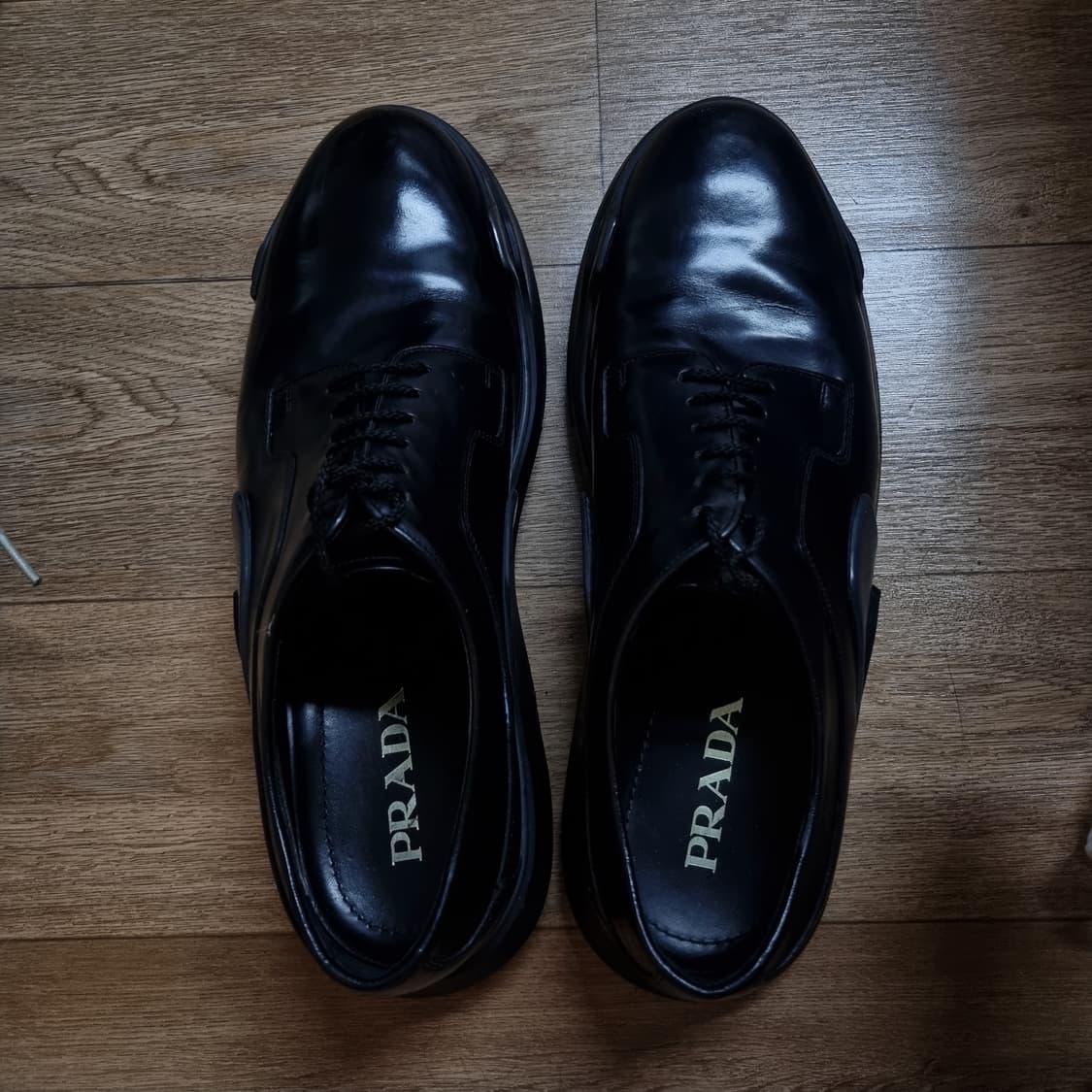 프라다 투톤 더비 uk.9.5 상품이미지1
