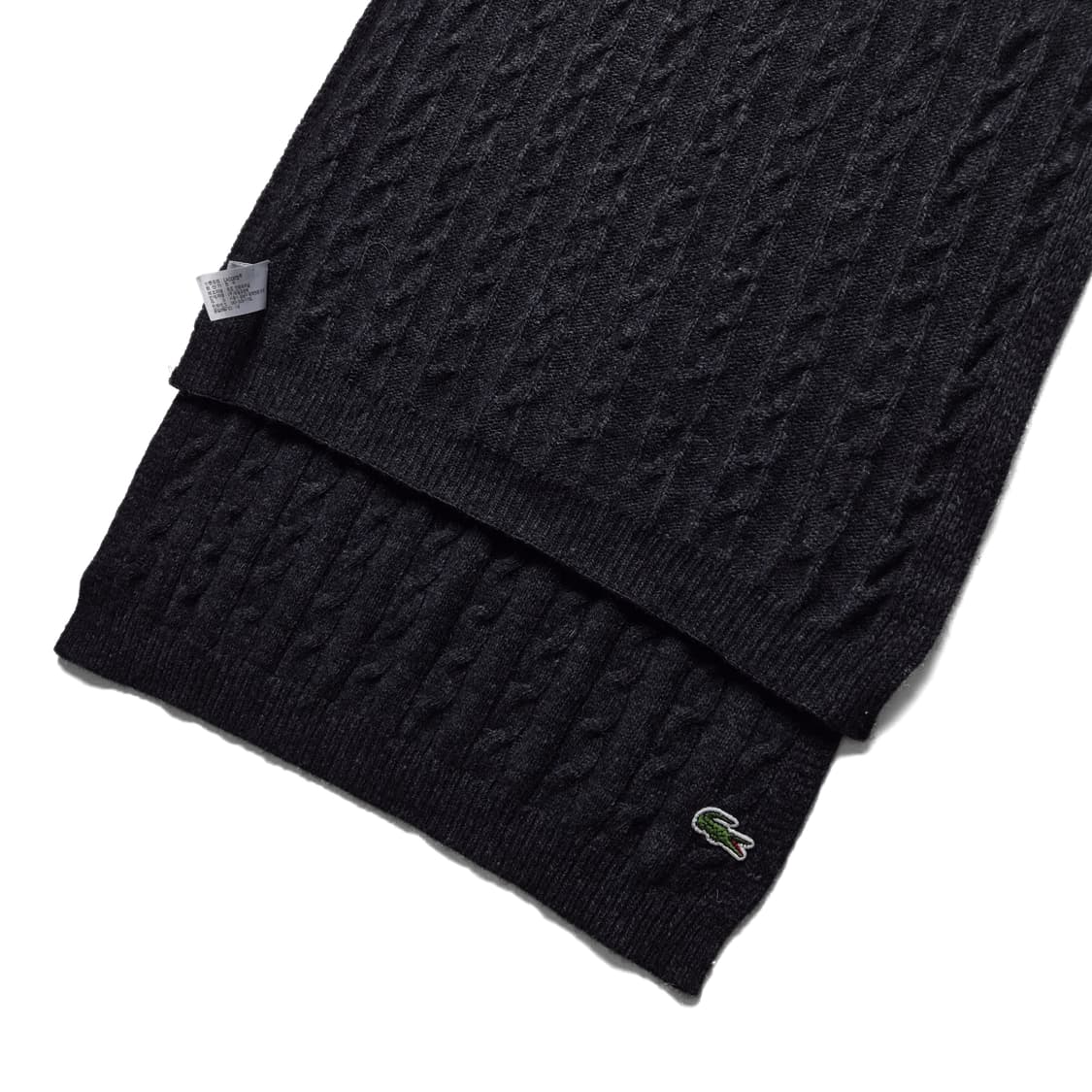 [OS] 라코스테 울 케이블 머플러 상품이미지2