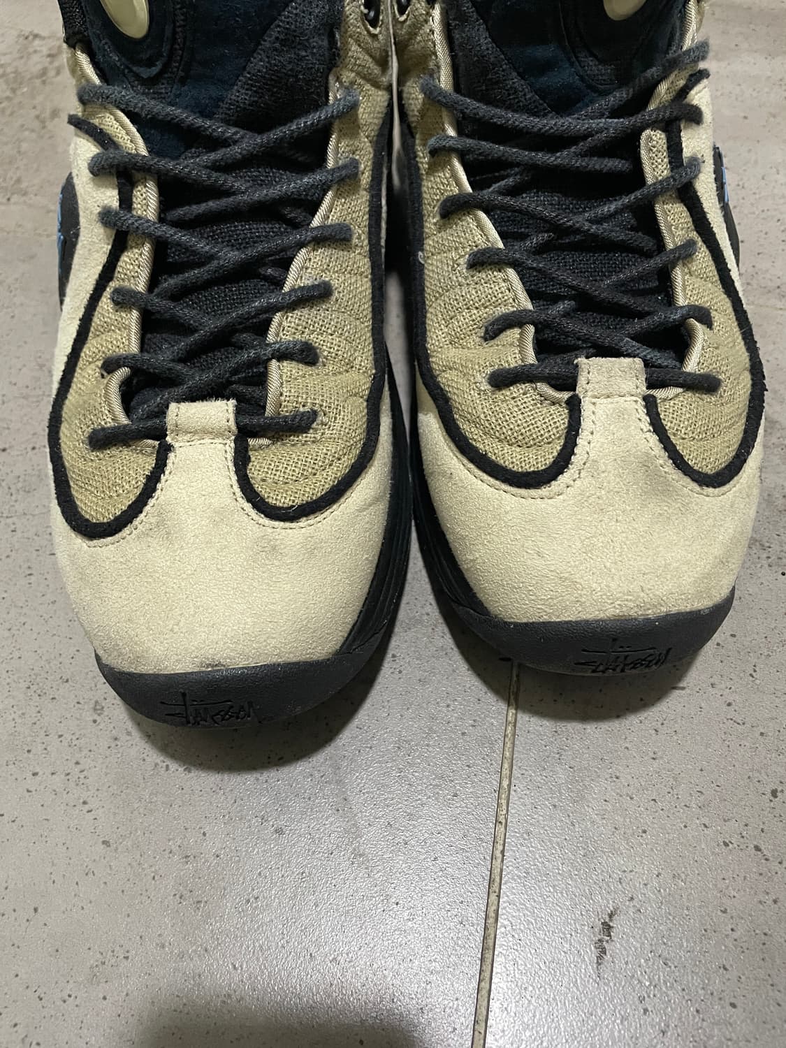 나이키 x 스투시 에어 페니 2 라탄 앤 라임스톤 상품이미지7