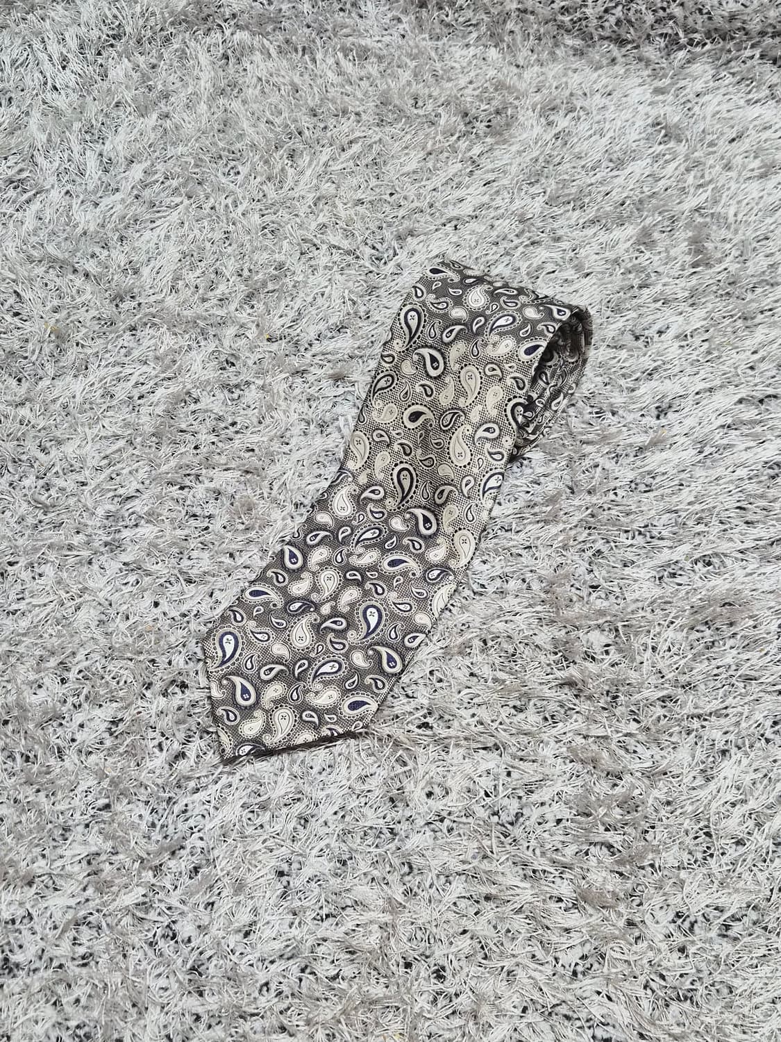 에르메네질도제냐Zegna 페이즐리 넥타이 Free - N31 상품이미지1