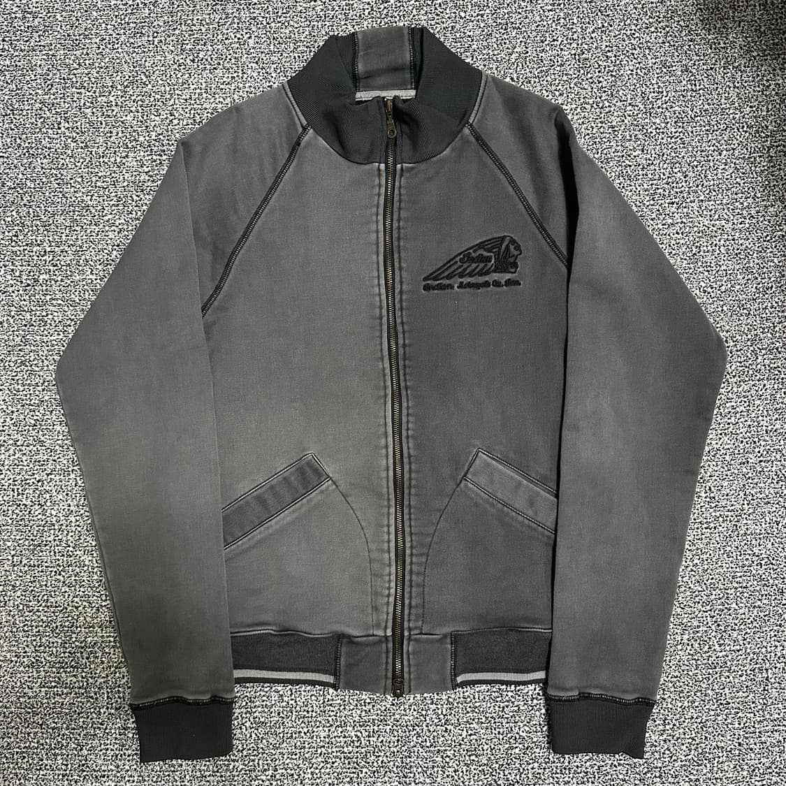 (M) 인디언 모터사이클 그레이 자켓 상품이미지1