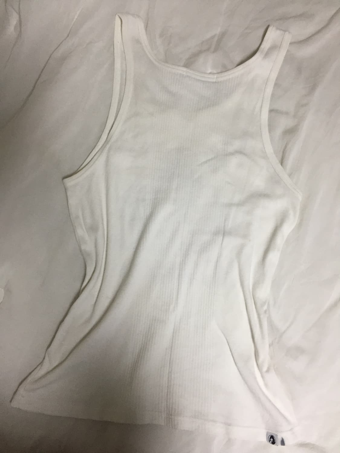 히스테릭 글래머 그래픽 나시 탑 white 상품이미지3