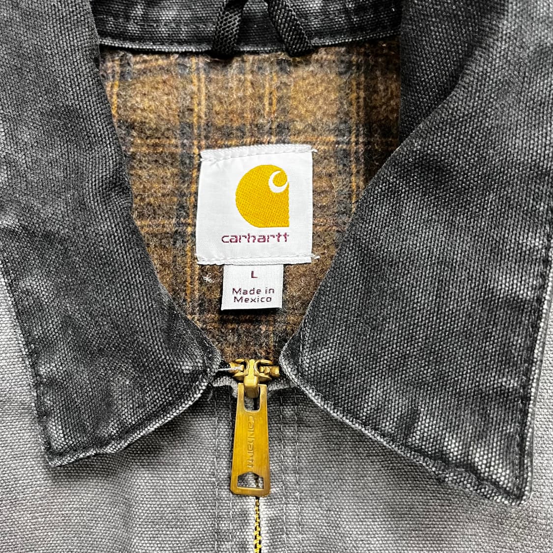 칼하트 J97 디트로이트 자켓 그레이블 gvl 상품이미지9