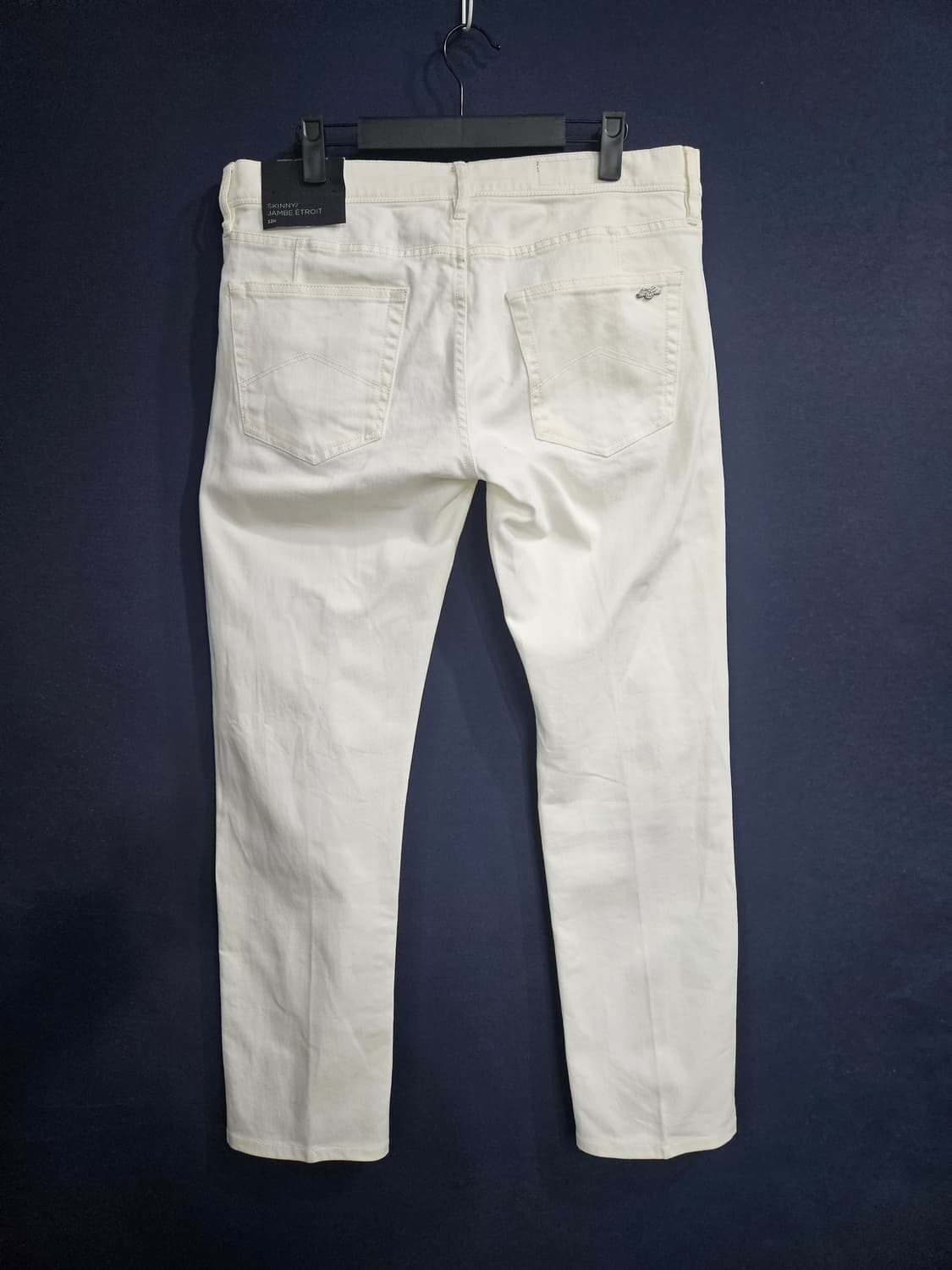 아르마니 익스체인지 화이트 남성 슬림핏 허리 32~33 데님팬츠  상품이미지2