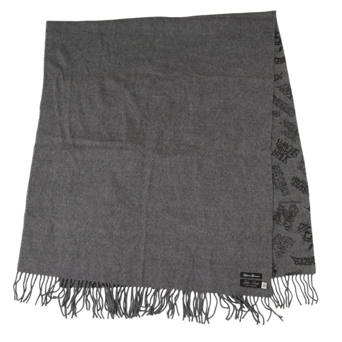 히스테릭 글래머 존 스콧 스코틀랜드 퓨어 울 목도리 머플러 스툴 상품이미지4