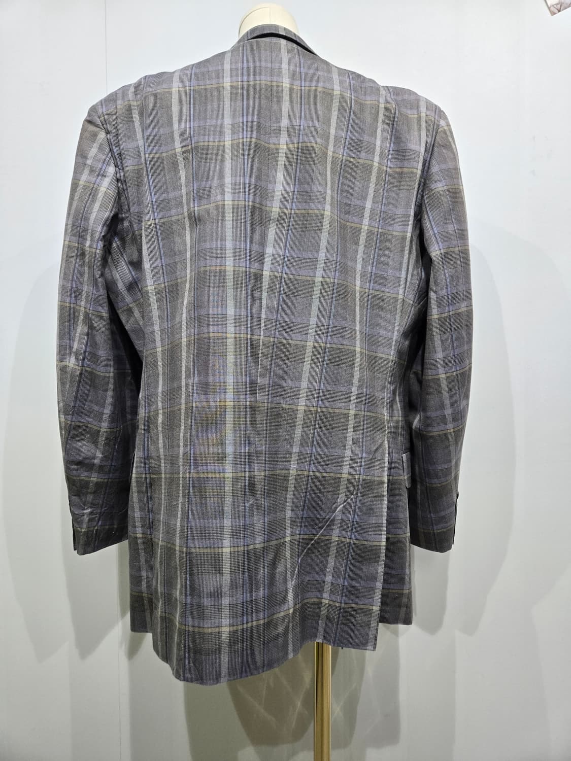 버버리 체크 패턴 자켓 블레이저 상품이미지2