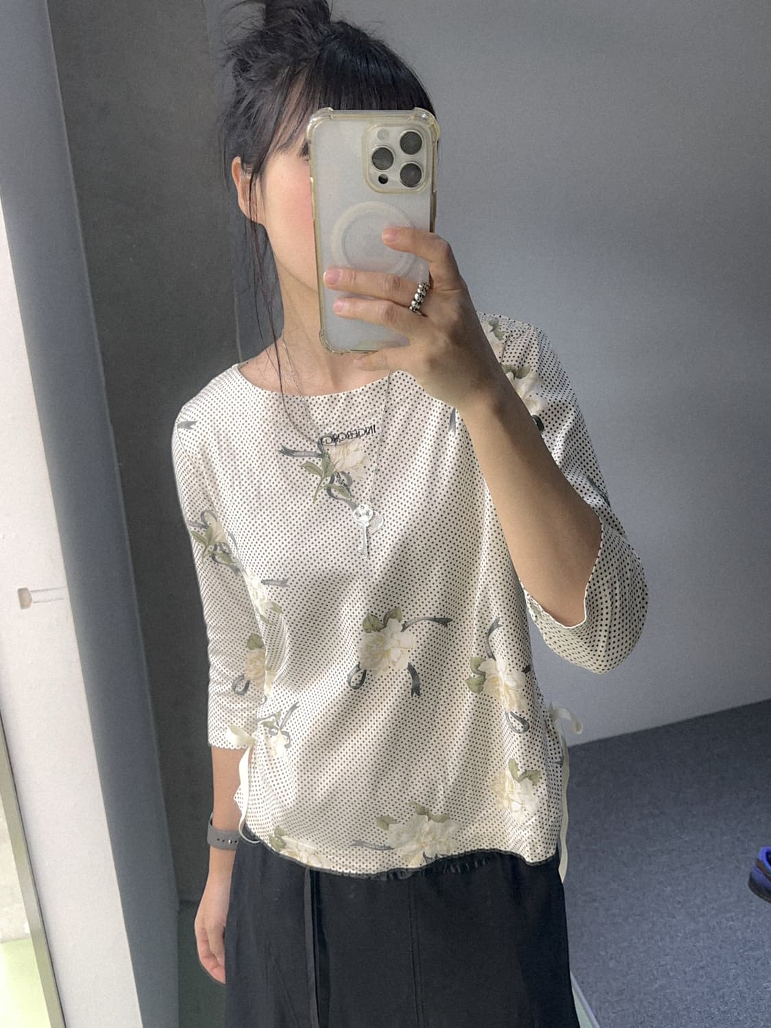 ingeborg rose dot top 상품이미지5
