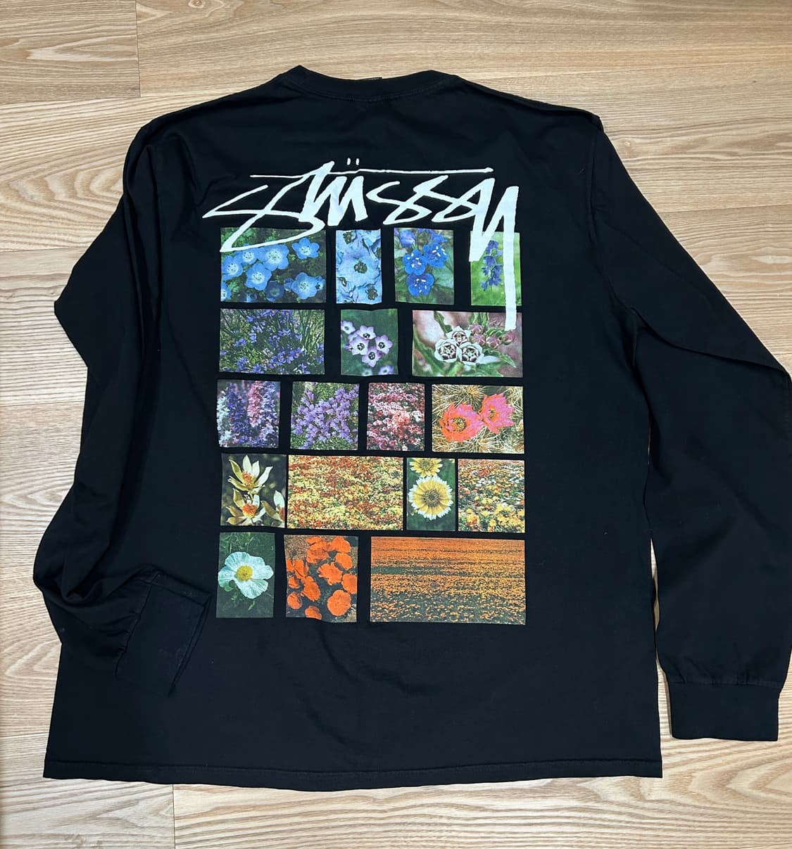 [L] 스투시 플라워 롱슬리브 상품이미지1