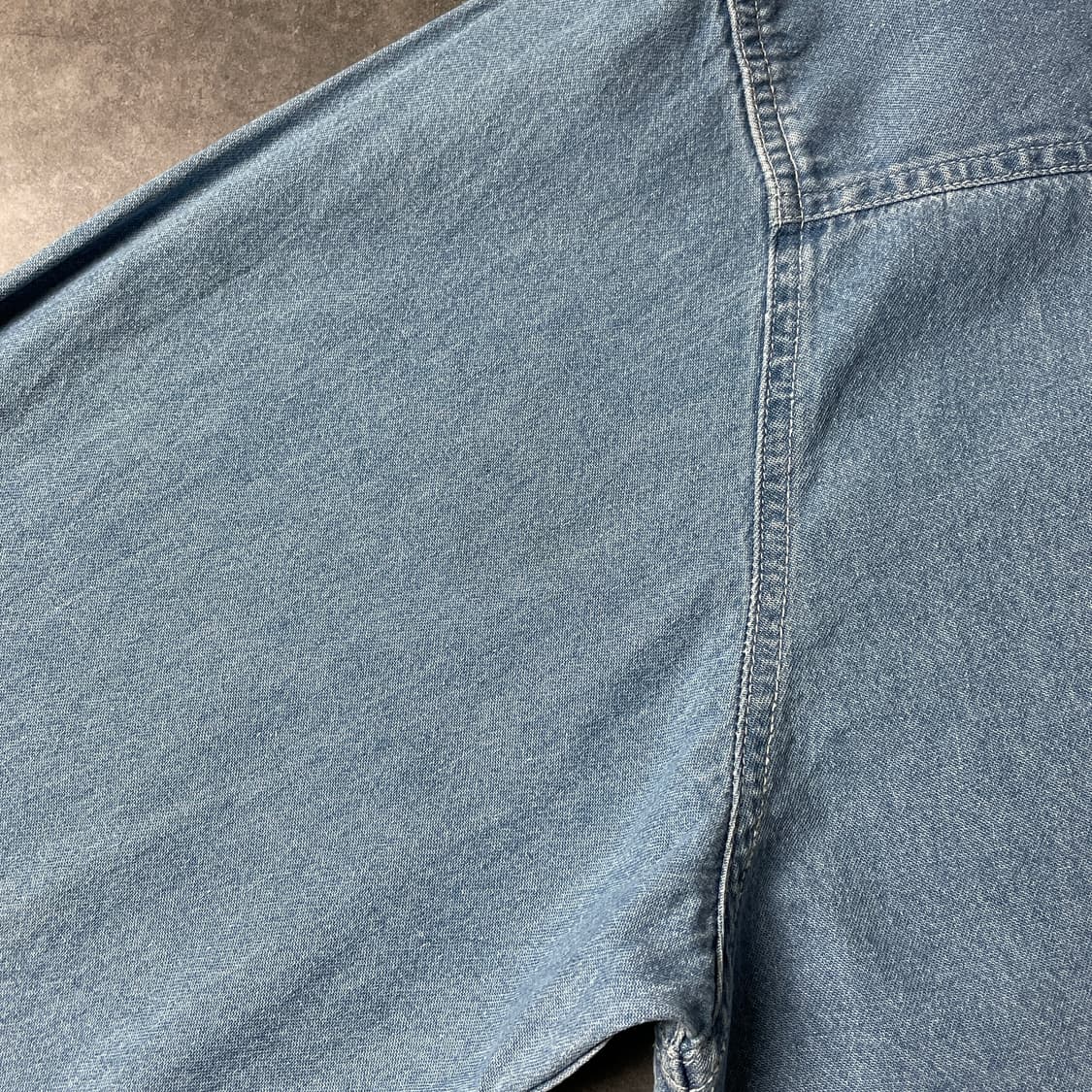 PEREGRINE BAY 빈티지 다운버튼 코튼 데님 셔츠 A00753 상품이미지8