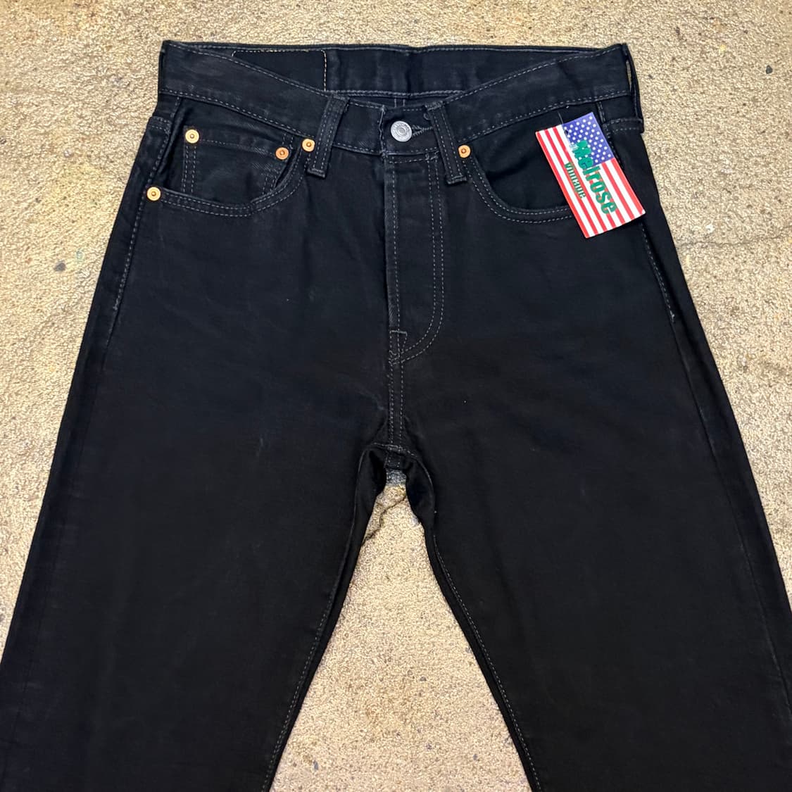 00s 빈티지 리바이스 501 블랙진 청바지 상품이미지2