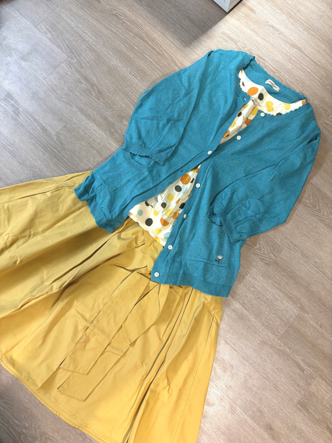 지구샵 알록달록 도트 코디 세트(3개 구성) 상품이미지1