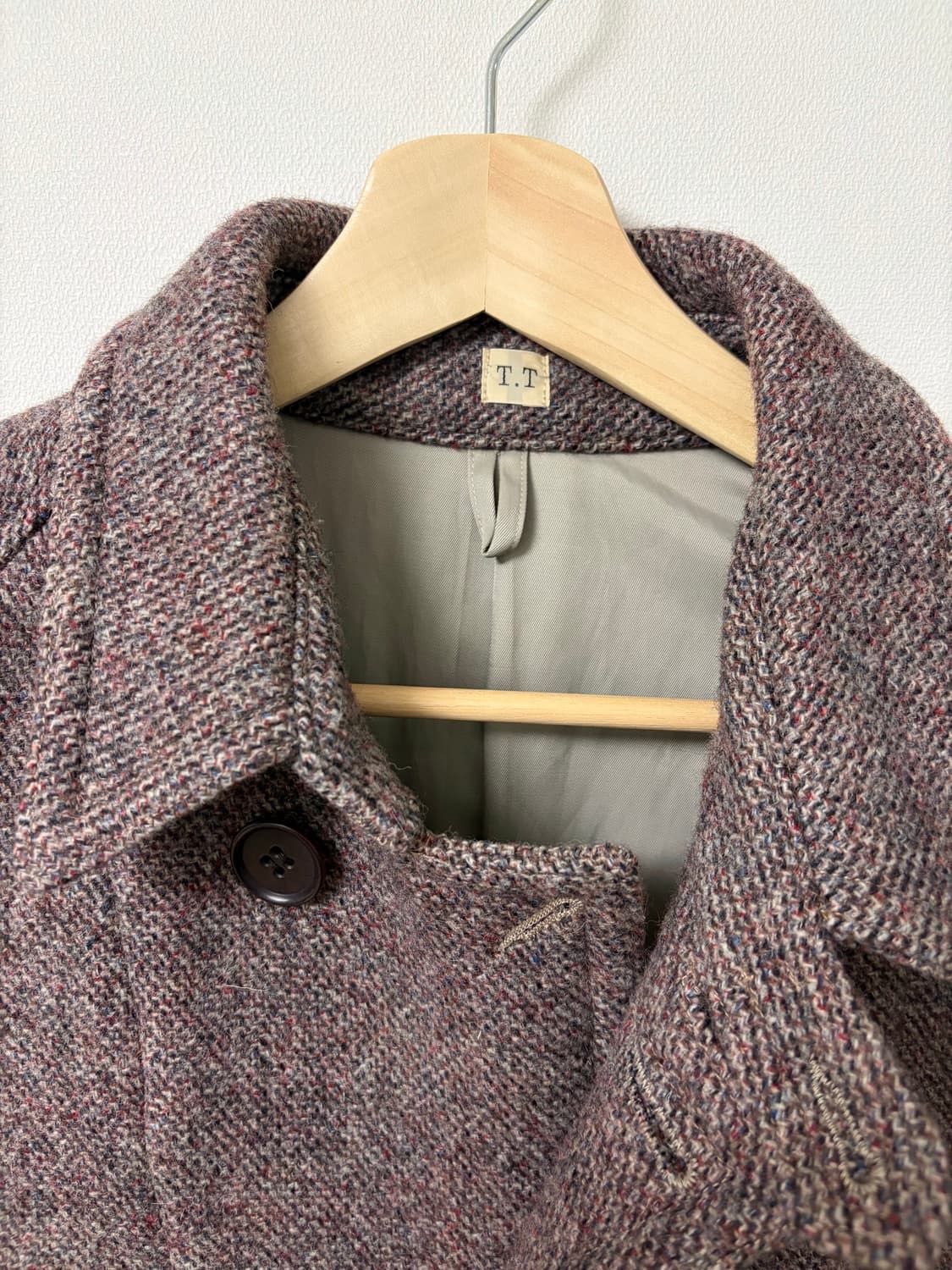 타이가타카하시 lot408 친 스트랩 코트 상품이미지3