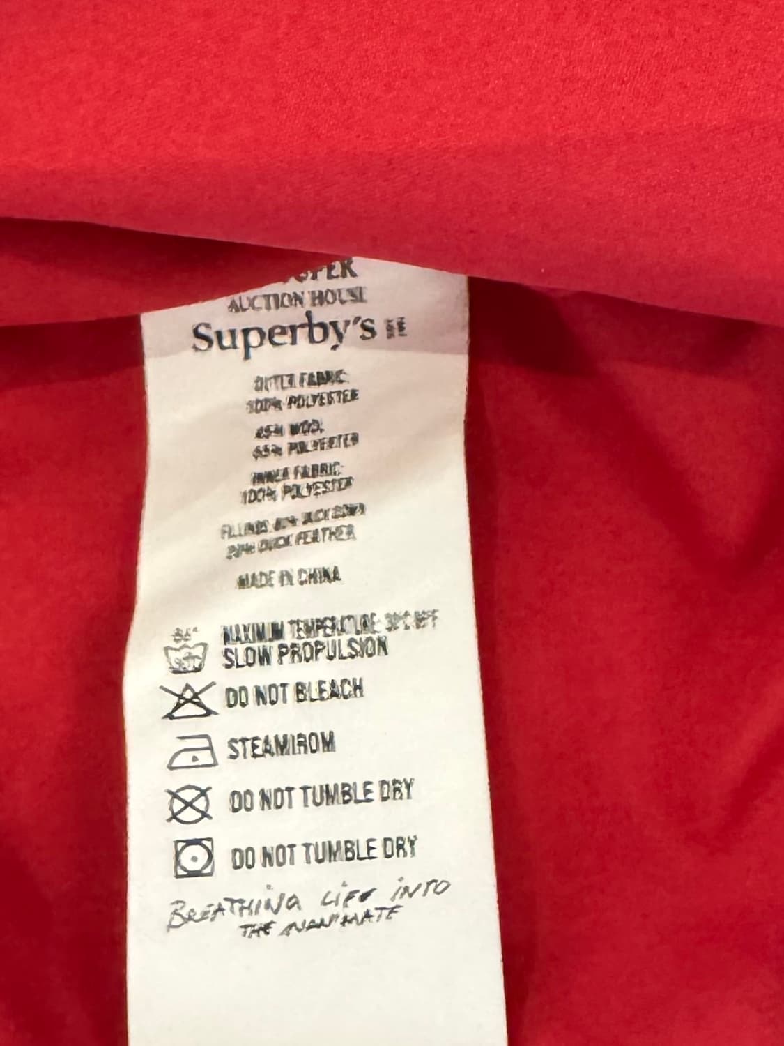 KidSuper 체커드 푸퍼 사이즈 L 상품이미지5