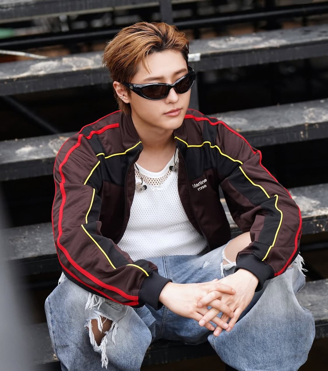 마틴로즈 슈렁큰 트랙 자켓 상품이미지1