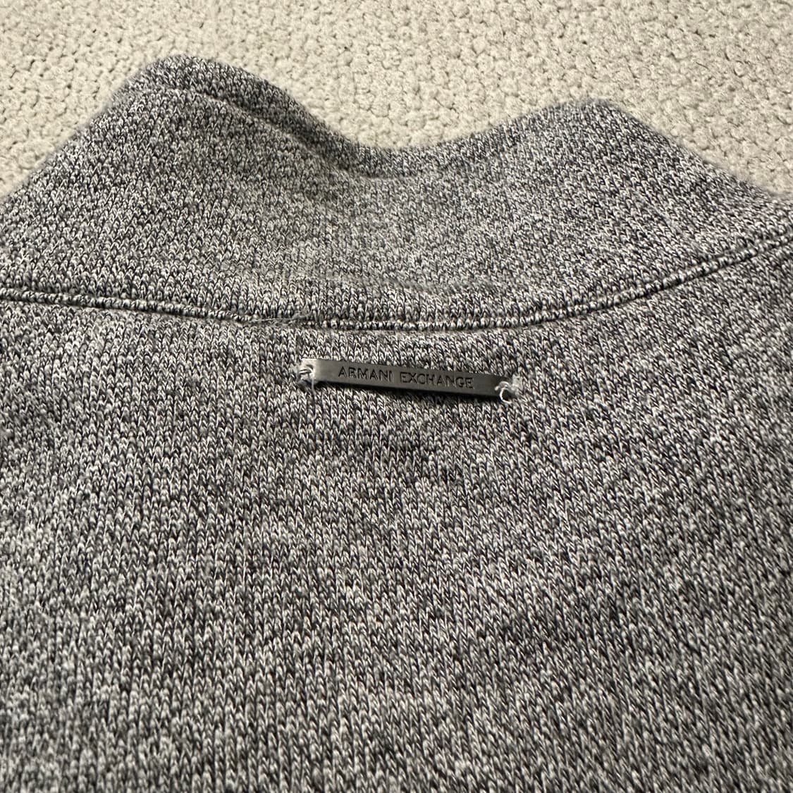 아르마니 익스체인지(A|X) 라이더 디테일 니트 집업 상품이미지10