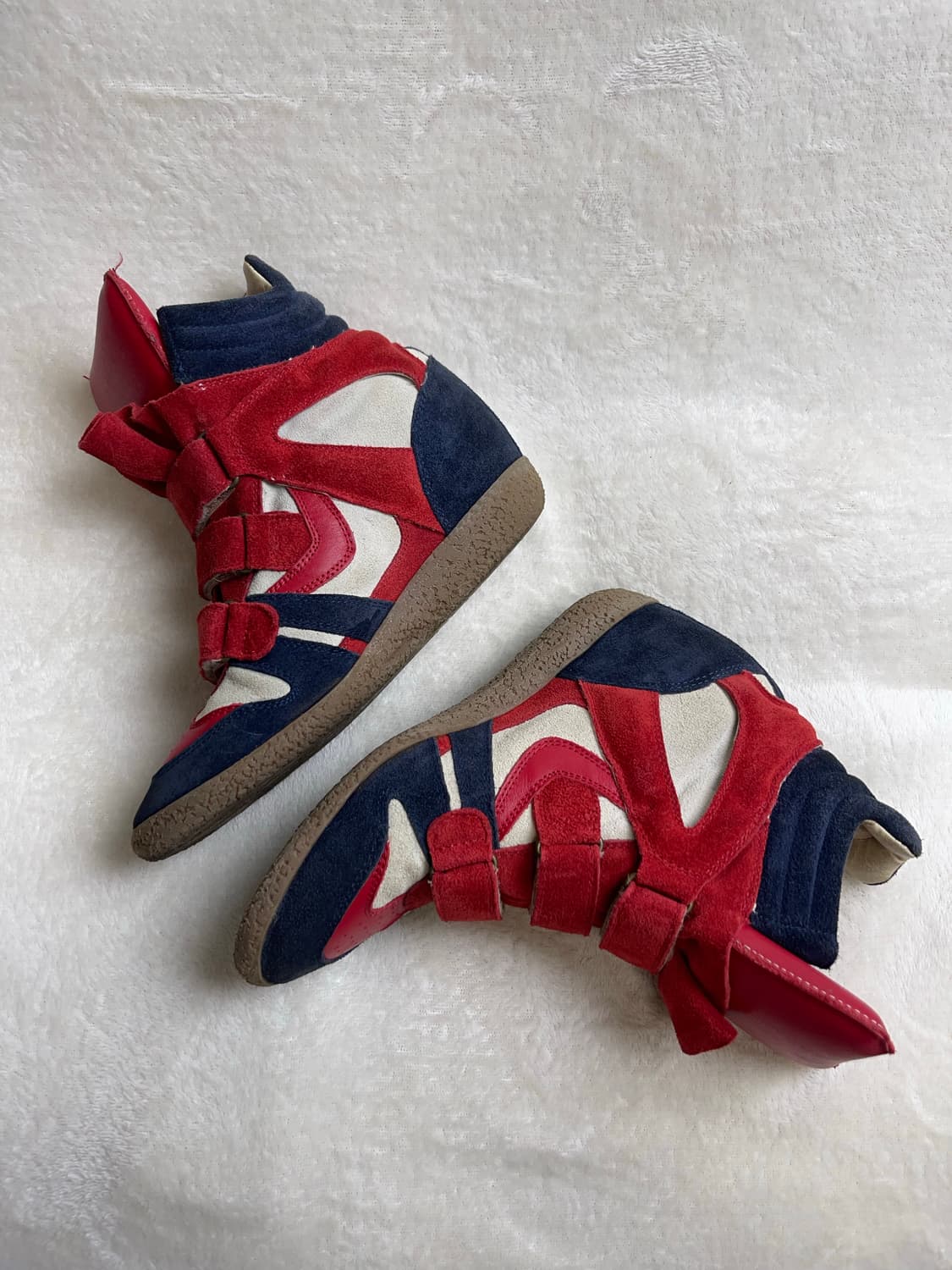 [37] 미모사 하이탑 웨지 스니커즈 || 240 이자벨마랑ST 상품이미지4